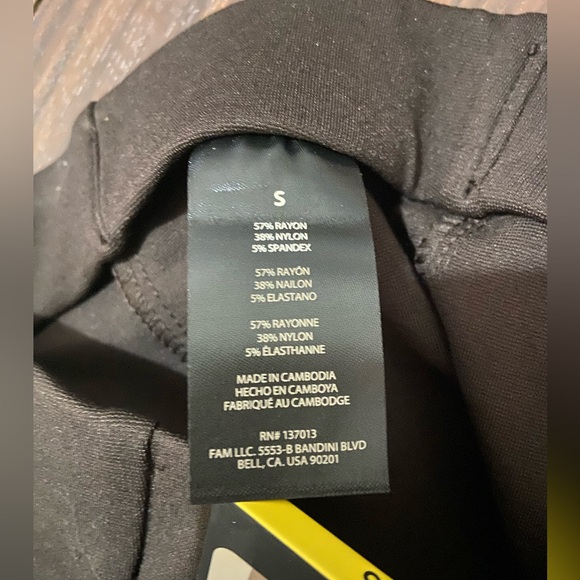 Banana Republic Women's Pull-On Straight Leg Ponte Pants, Brown, Size S - Picture 7 of 11